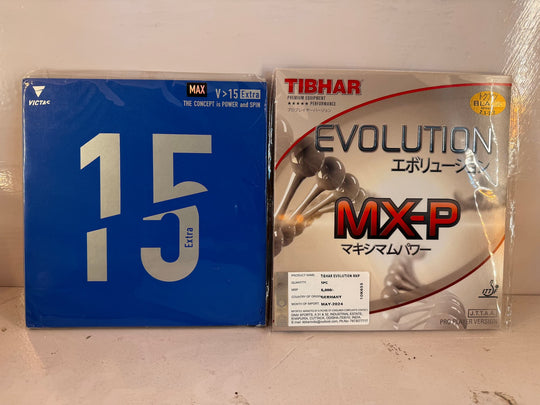 Victas V15 Extra vs Tibhar MXP: Which TT Rubber Offers Better Spin Speed?