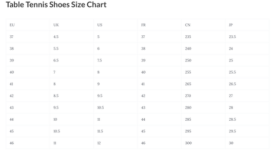SANWEI FireFlash Table Tennis Shoes
