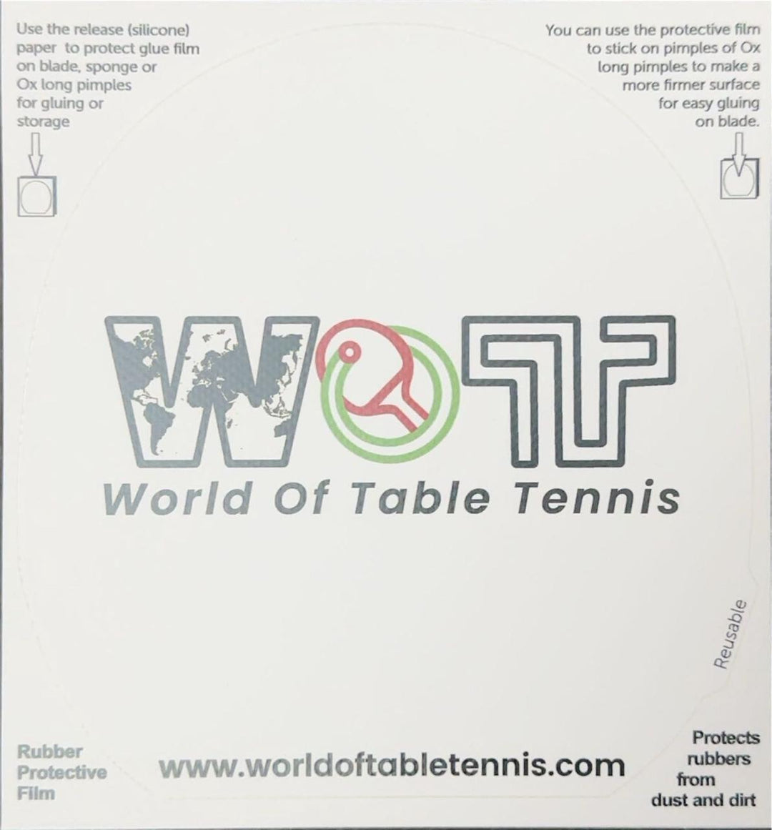 World Of Table Tennis Protection Sheet (each)
