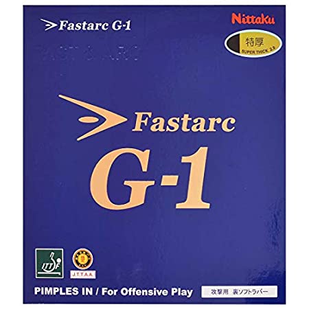 Nittaku Fastarc G-1 Table Tennis Rubber