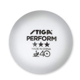 Stiga Perform 3 Star 40+ Table Tennis balls