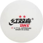 DHS Dual 2 star Table Tennis balls