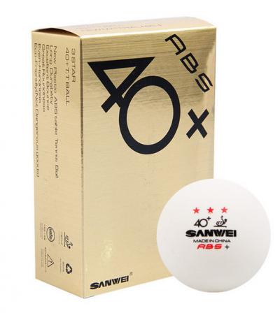 Sanwei ABS+ 3 Star 40+ Table Tennis Ball