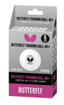 Butterfly Training 40+ Table Tennis Ball (pack of 6)