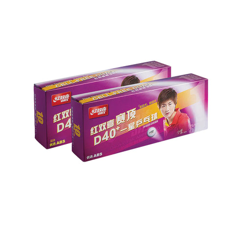 DHS D40+ 1 Star ABS Table Tennis Balls (Pack of 10)