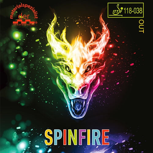 Der Materialspezialist SPINFIRE Table Tennis Rubber