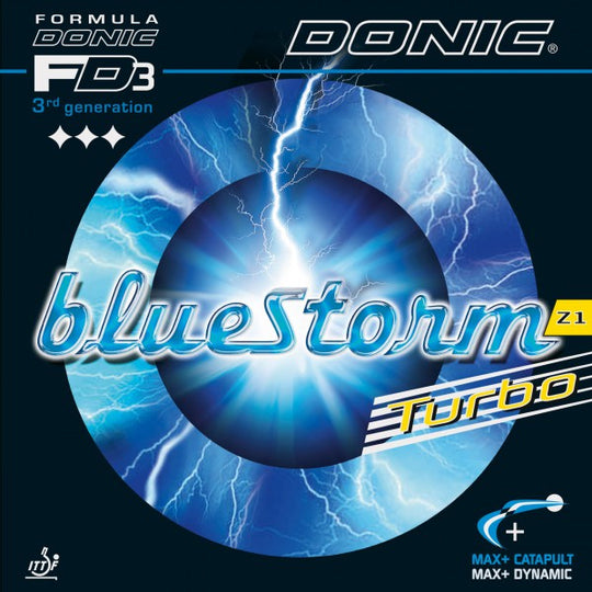 Donic Bluestorm Z1 Turbo Table Tennis Rubber