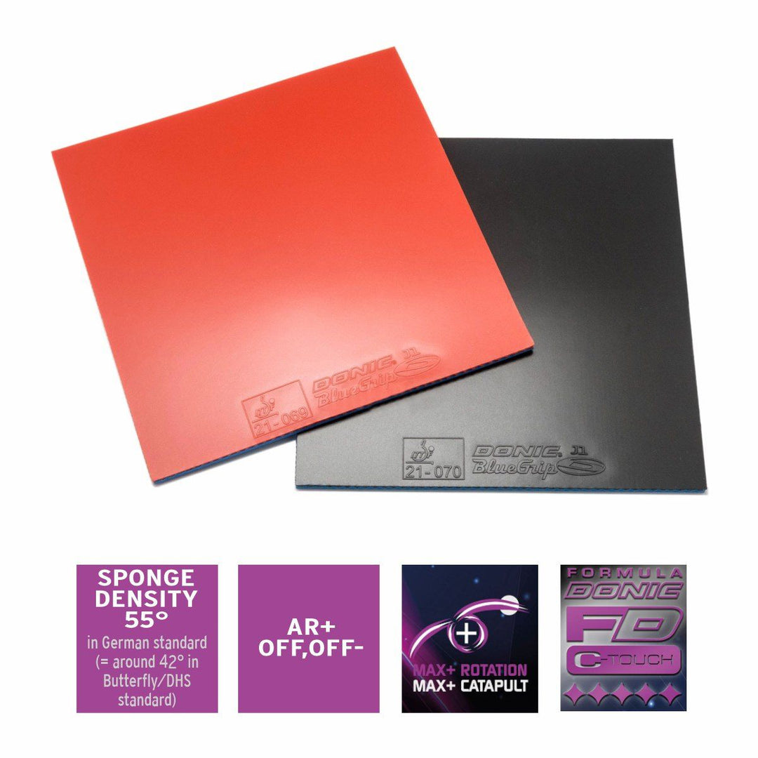 DONIC BLUEGRIP J1 Table Tennis Rubber