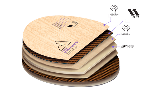 JOOLA VYZARYZ TRINITY Table Tennis Blade