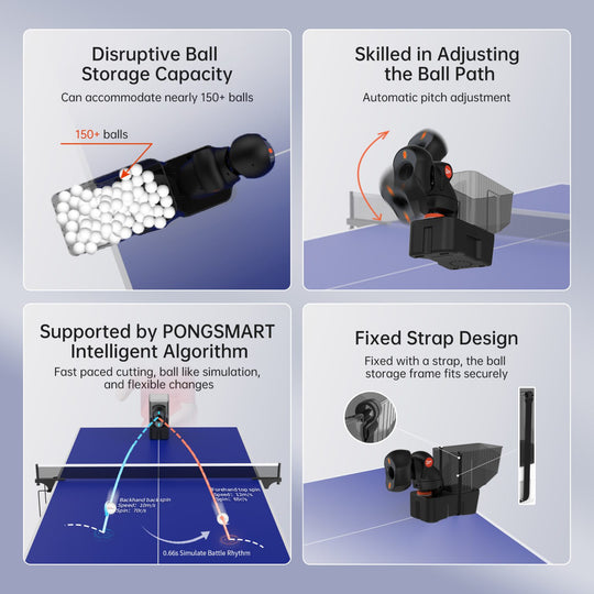 PONGBOT NOVA S PRO Table Tennis Serving Robot