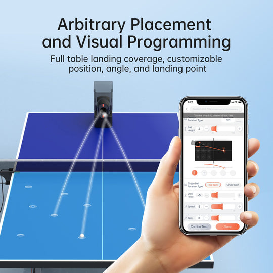 PONGBOT NOVA S PRO Table Tennis Serving Robot