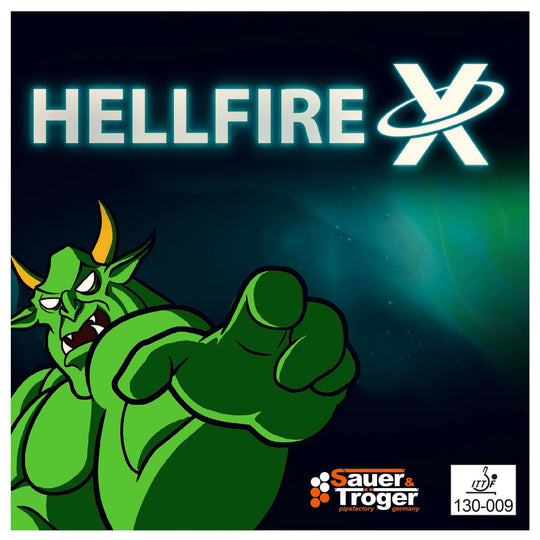 Sauer & troger Hellfire X - Long Pimple table tennis rubber