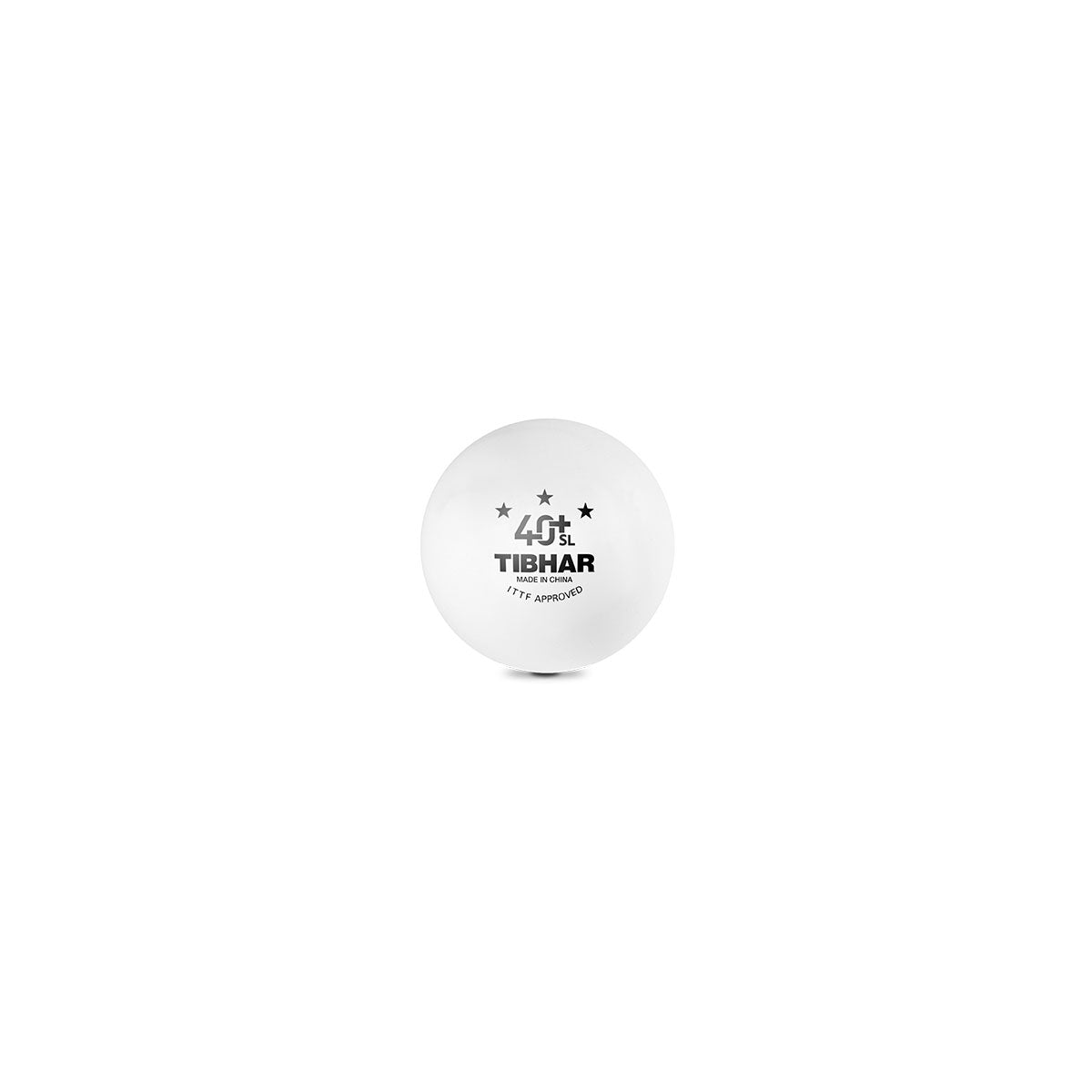 Balles D'entraînement Tibhar 40+ SL Basic - Lot De 72 Balles En Plastique Sans Couture Pour Le Tennis De Table