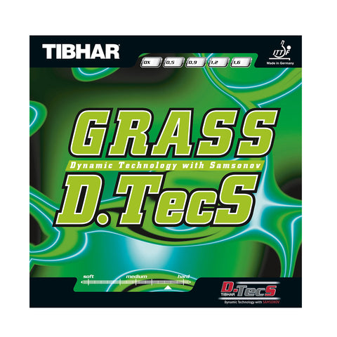 Tibhar GRASS D.TECS Table Tennis Rubber