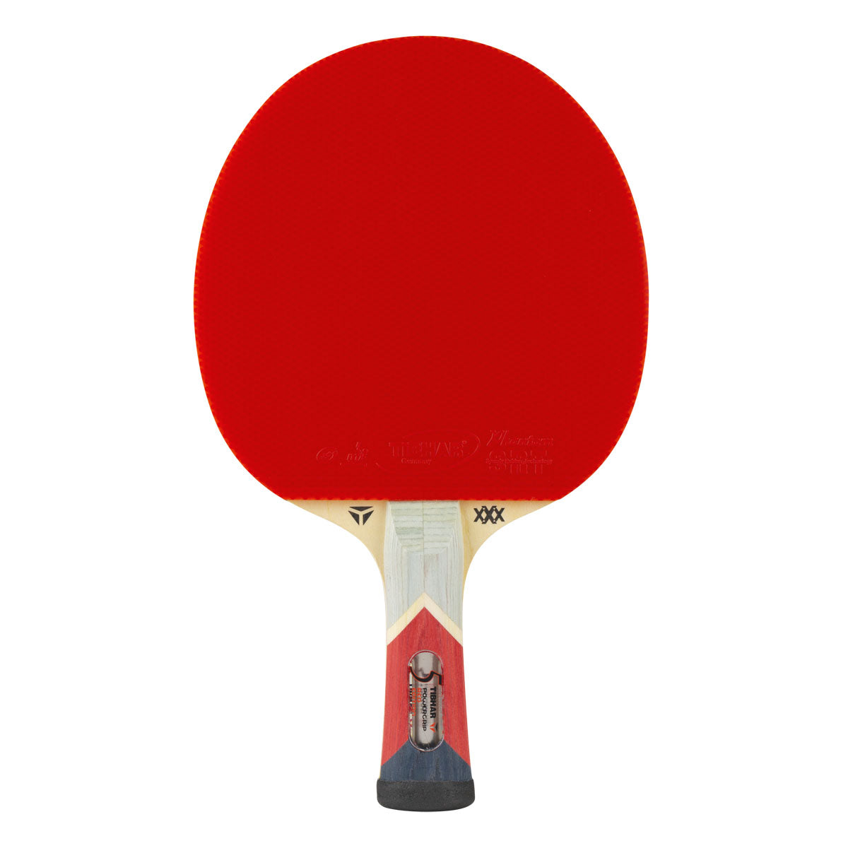 Tibhar XXX Powergrip Red Edition Table Tennis Racket – World of Table ...