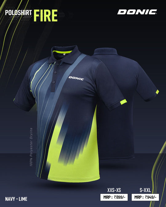 Donic Poloshirt Fire