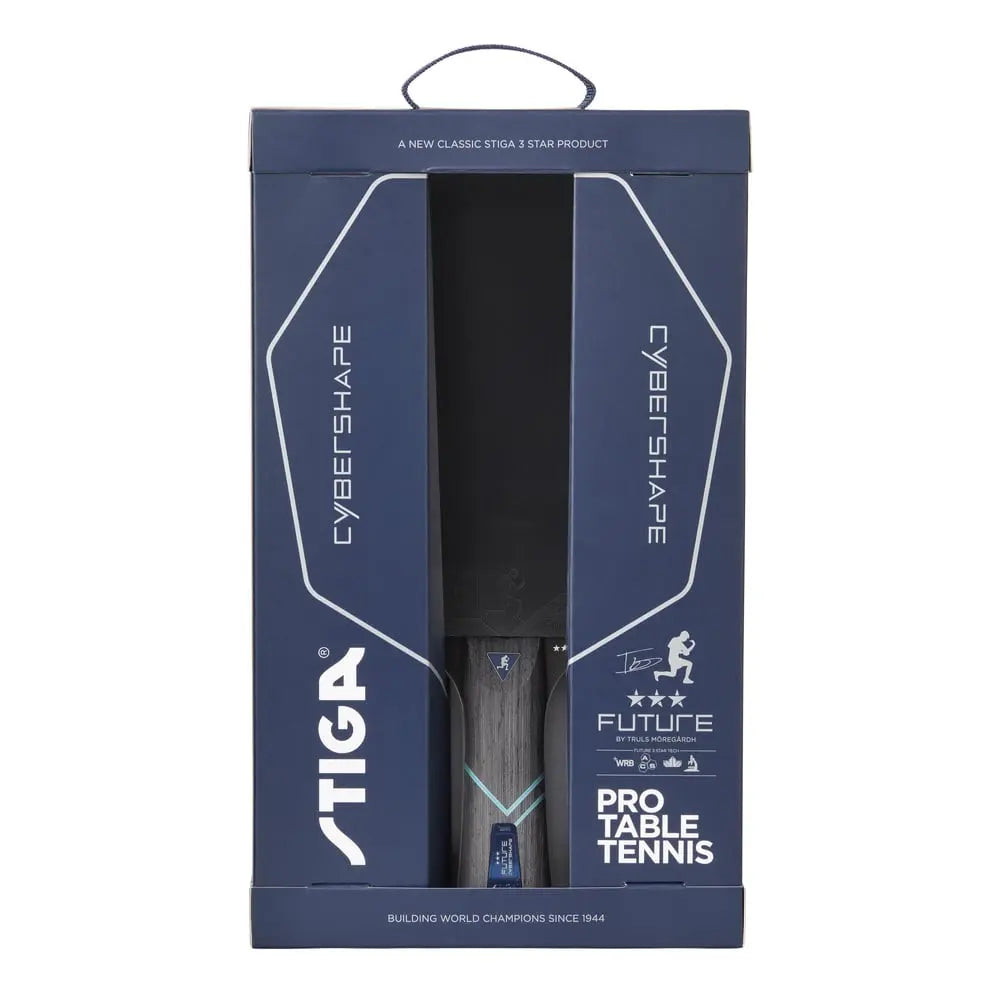 Stiga CYBERSHAPE® Future - 3-Star by Truls Table Tennis Readymade Bat (Pack of 1)