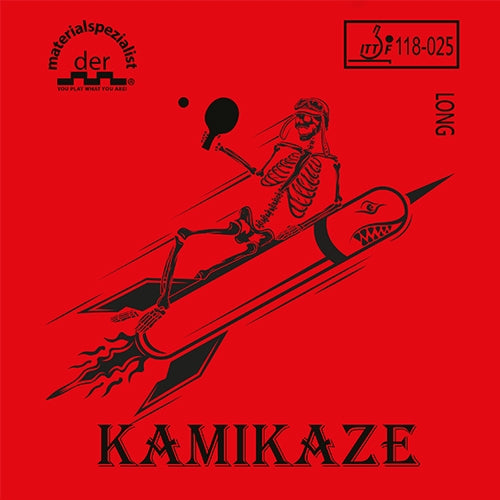 Der Materialspezialist KAMIKAZE Table Tennis Rubber