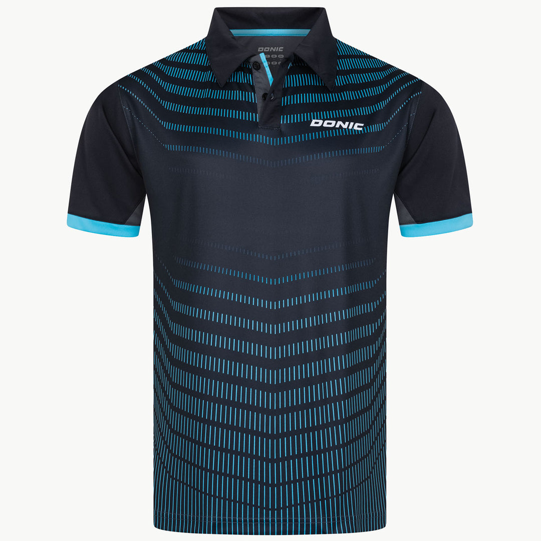 Donic Polo Tshirt Kava Black/Blue