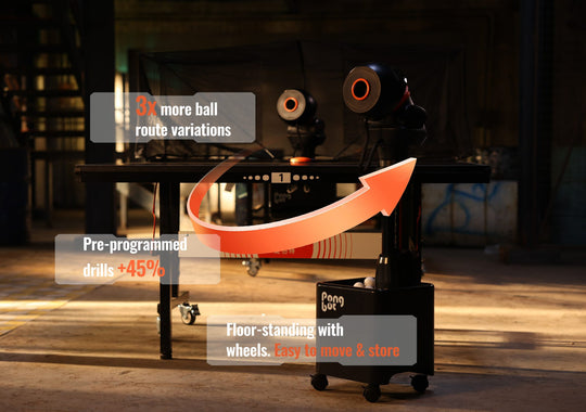 PONGBOT HALO S PRO Table Tennis Serving Robot (Pre-Order)