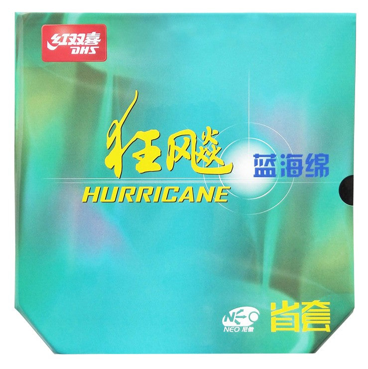 Neo Sponge DHS Hurricane 3 Neo Provincial blue sponge – World of Table Tennis Store