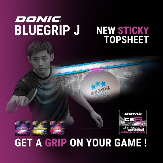 DONIC BLUEGRIP J2 Table Tennis Rubber