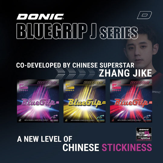 DONIC BLUEGRIP J2 Table Tennis Rubber