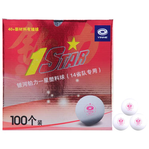 Yinhe 1 Star Table Tennis Seam  Balls ( pack of 100)