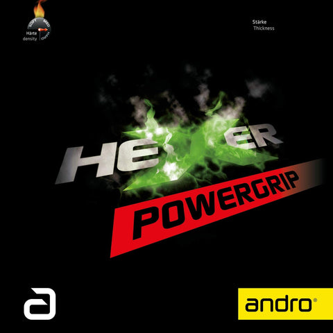 Andro Hexer Powergrip Table Tennis Rubber