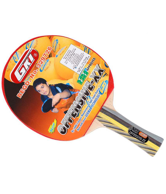 GKI Offensive XX Table Tennis Racket