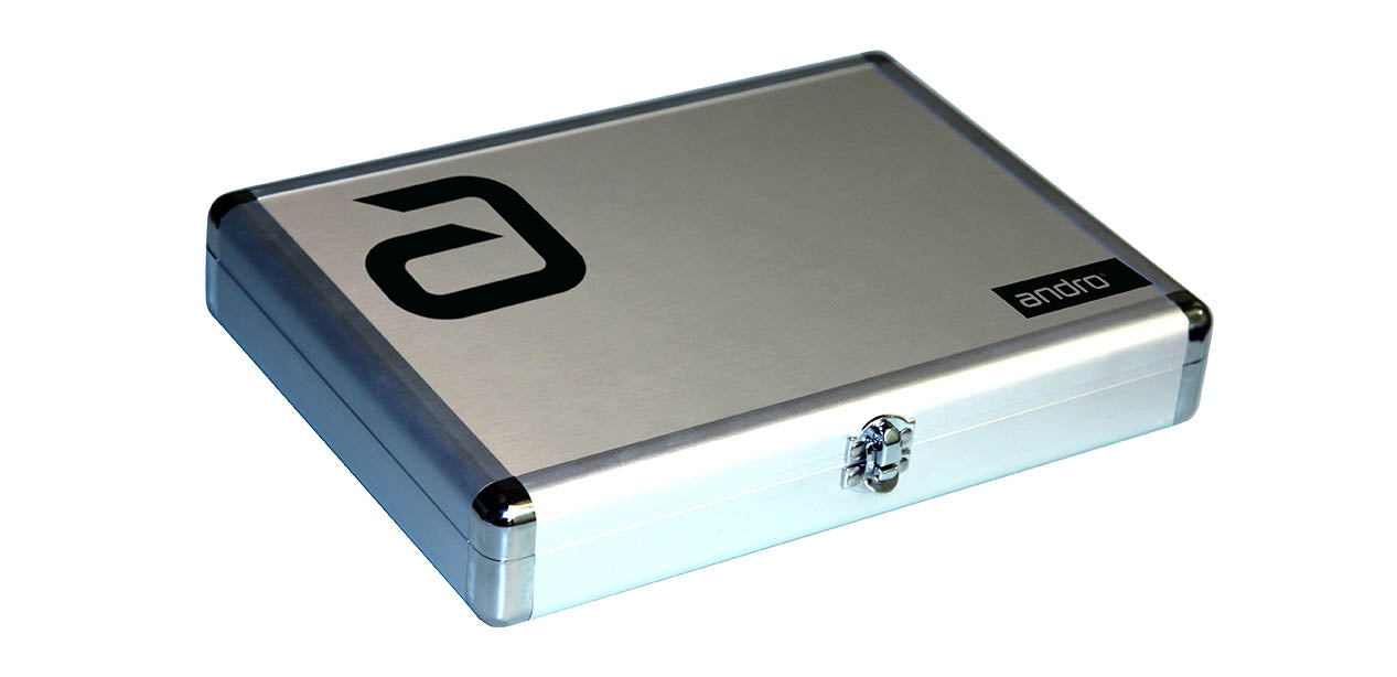 Andro ALU CASE ALPHA Table Tennis Aluminium Case – World of Table ...