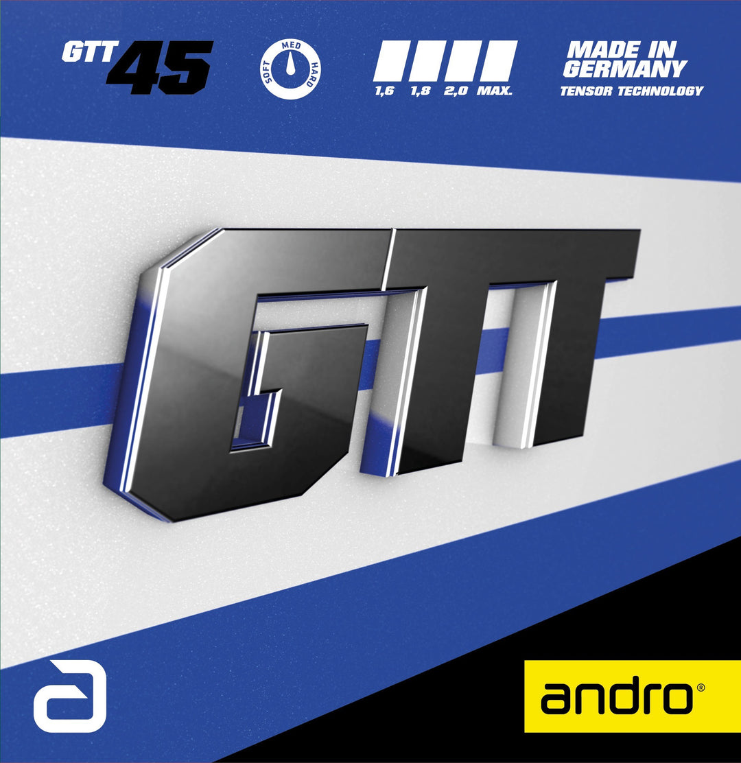 Andro GTT 45 Table Tennis Rubber
