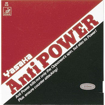 Yasaka ANTIPOWER Table Tennis Rubber